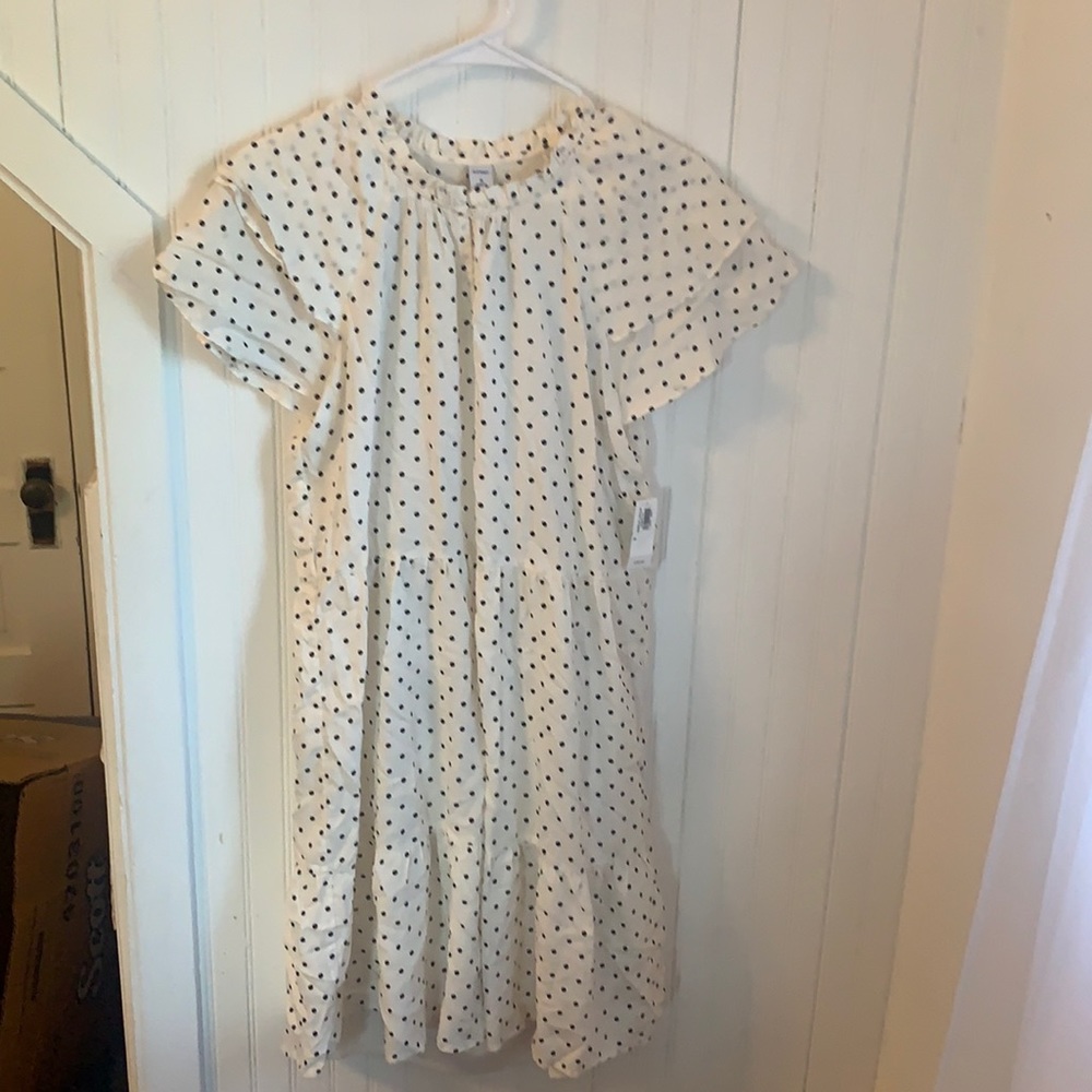 Never worn cute polka dot dress